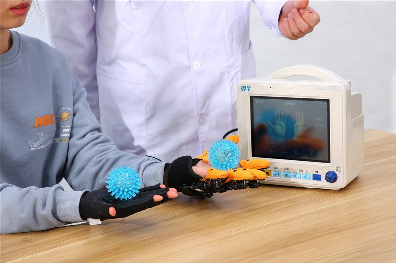 Rehabiliteringshandske fingre