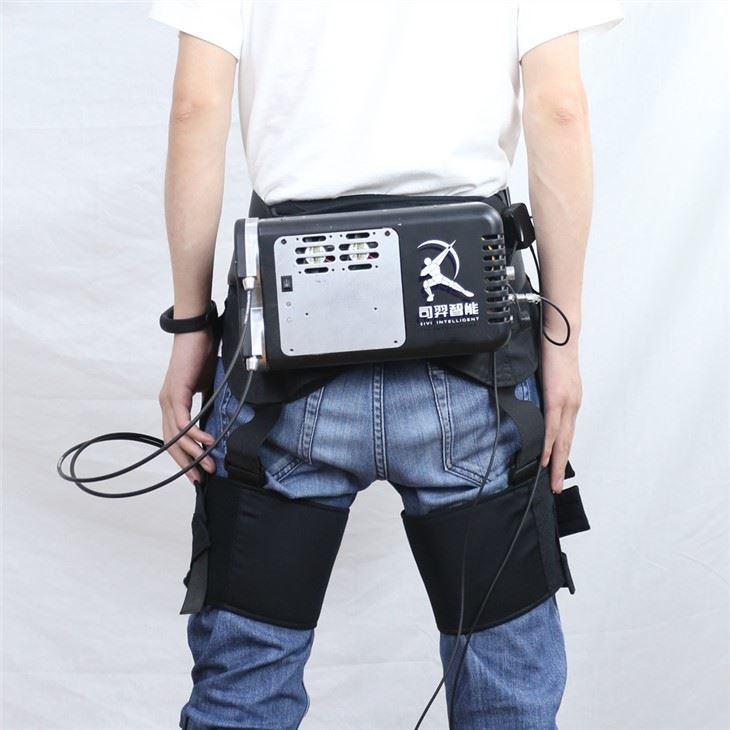 Blødt nedre rehabiliteringseksoskelet
