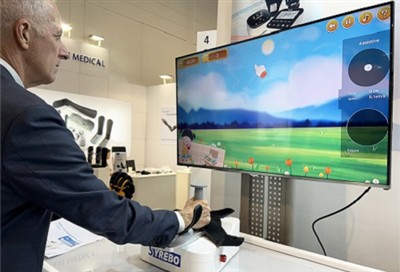 Syrebo lancerer nye revolutionære rehabiliteringsrobotter på MEDICA 2023